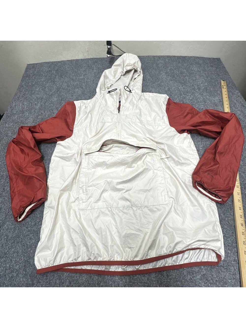 The North Face Jacket Mens L Fanorak Windbreaker Anorak Packable Ripstop Cargo